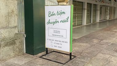 Bảng Vẫy 2 Mặt Thủ Đức