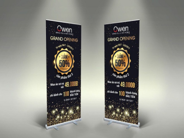 Thiết Kế Standee Quảng Cáo Thủ Đức