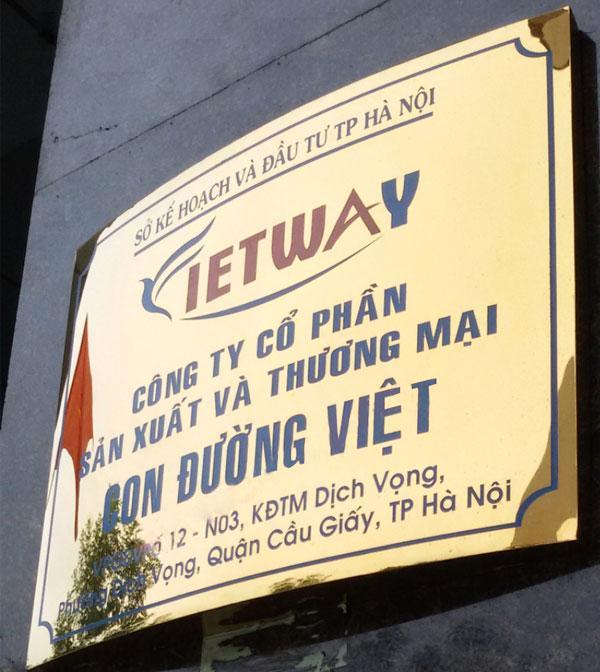 Thi Công Bảng Tên Công Ty