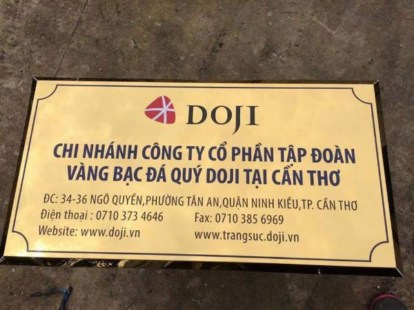 Thi Công Bảng Tên Công Ty