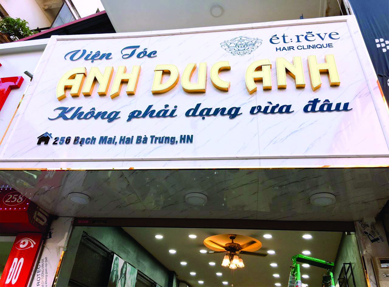 Biển Quảng Cáo Salon