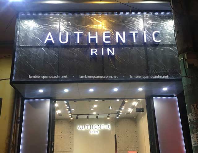 Biển Chữ Nổi Sáng Mặt Chuyên Nghiệp