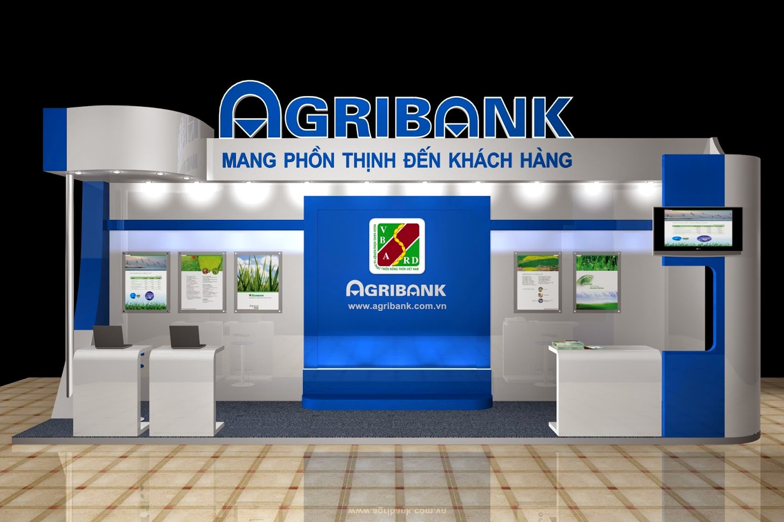 Thiết Kế Bảng Hiệu Ngân Hàng Tại TP.HCM