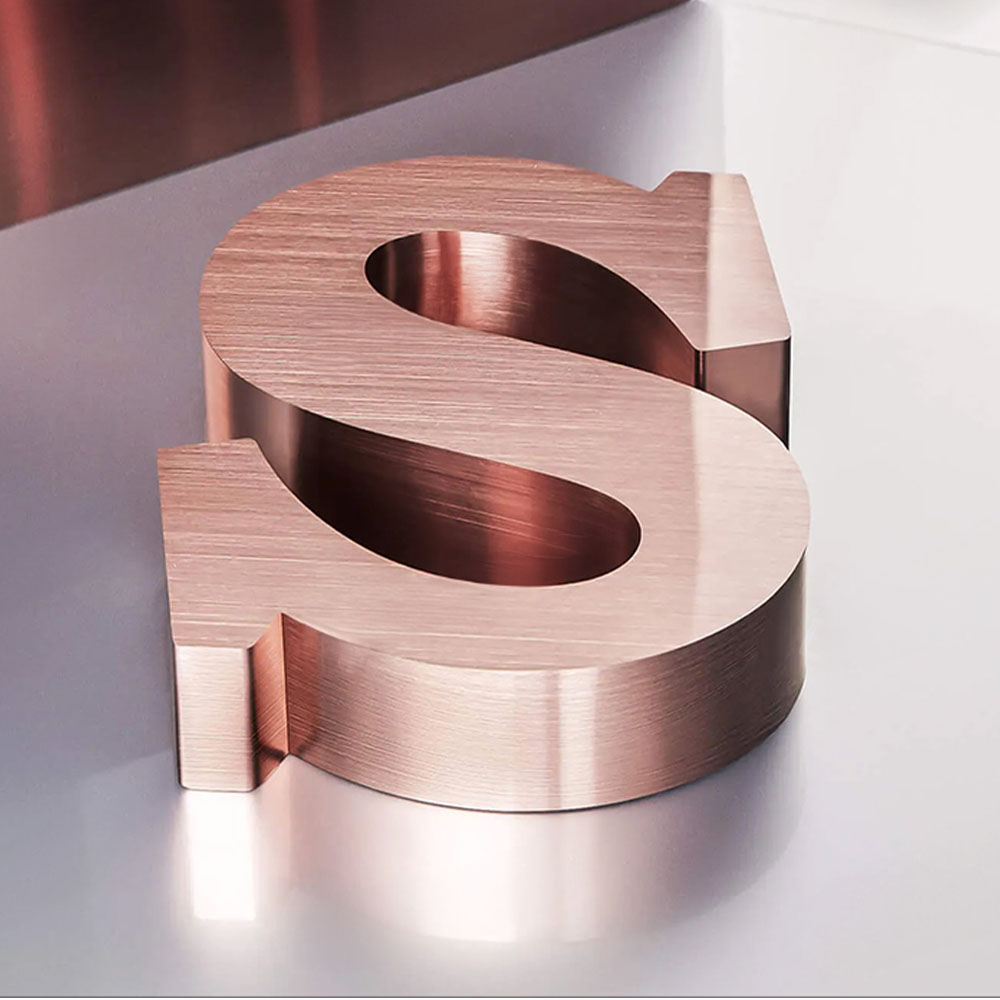Thi Công Chữ Inox Đồng