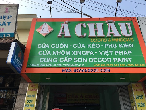 Bảng hiệu cửa nhôm