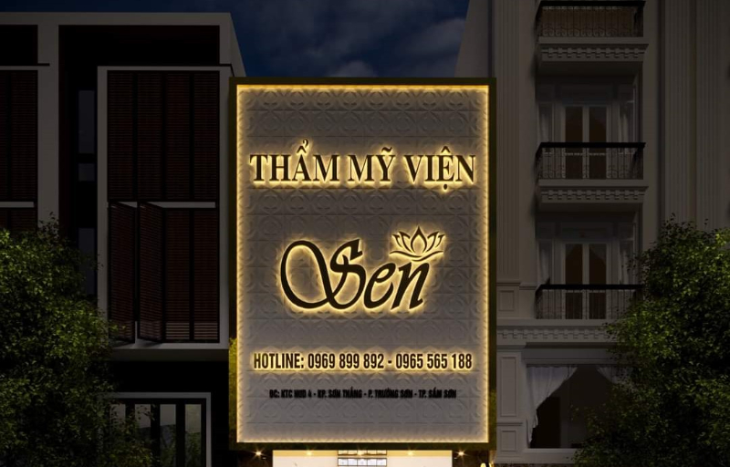 Thiết Kế Bảng Hiệu Quảng Cáo Phong Cách Tối Giản