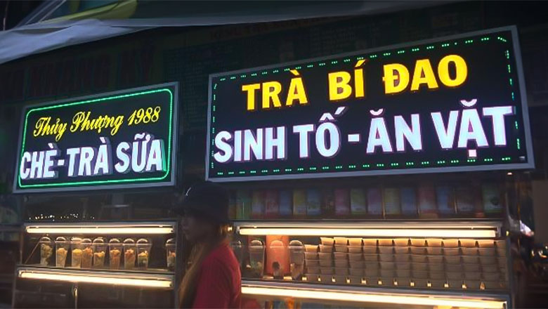Thi Công Biển Hiệu Quán Ăn Vặt Đẹp