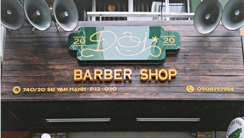 Thiết Kế Bảng Hiệu Barber Shop Đẹp Tại TP.HCM