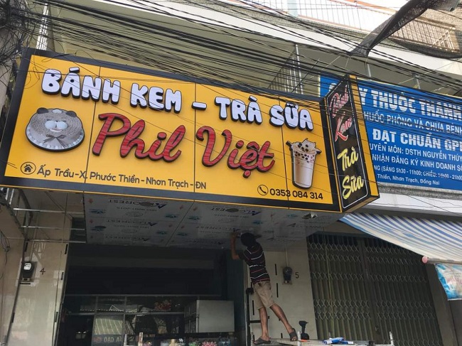 Thiết kế Biển Quảng Cáo Đồ Ăn