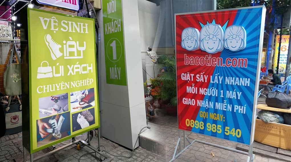 Thiết Kế Bảng Hiệu Giặt Sấy Đẹp