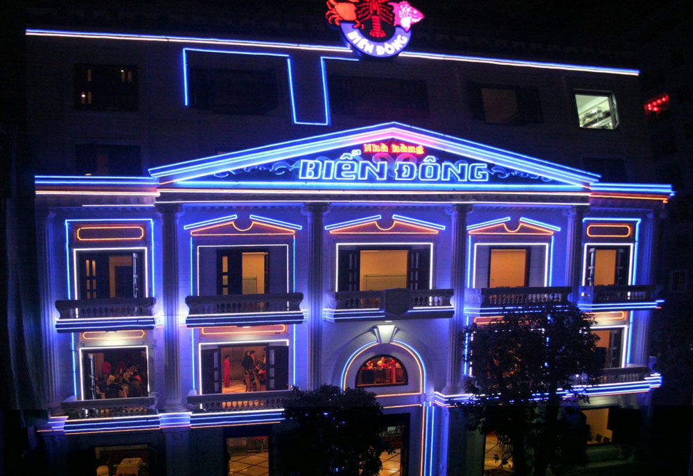 Thi công Biển Quảng Cáo Nhà Hàng Hải Sản