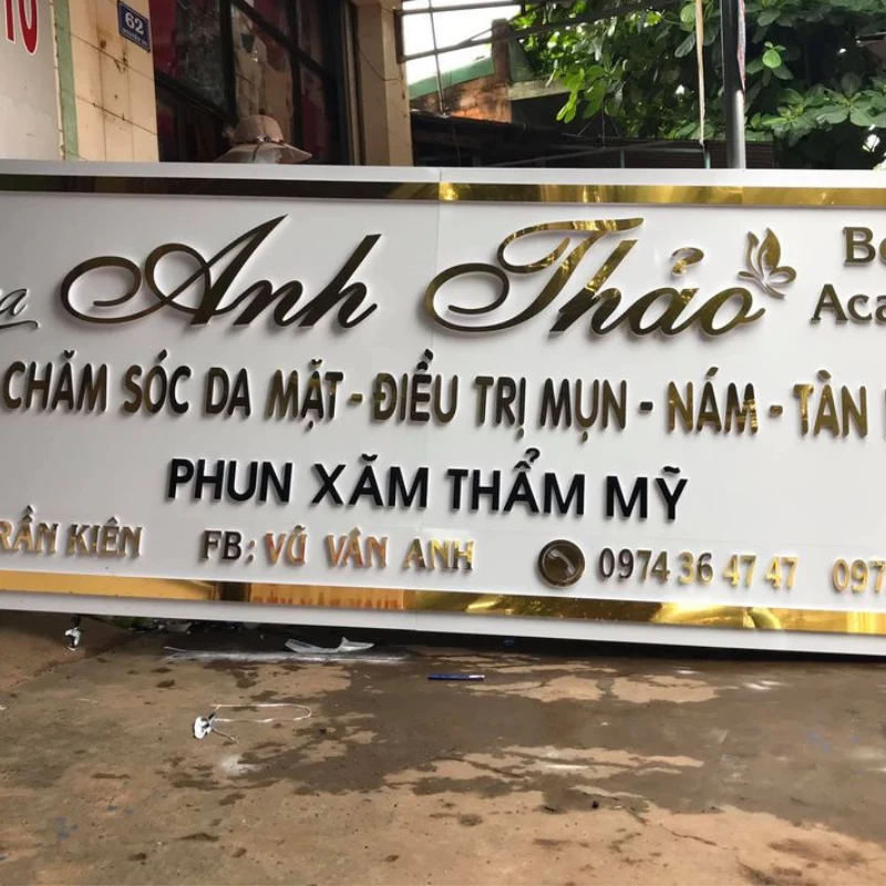 Làm Bảng Hiệu Inox TPHCM