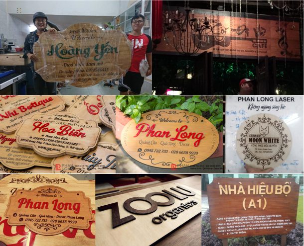 Thiết Kế Biển Quảng Cáo Bằng Gỗ Đẹp