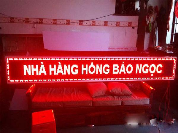 Mẫu Bảng Đèn LED Chạy Chữ Đẹp Năm 2025