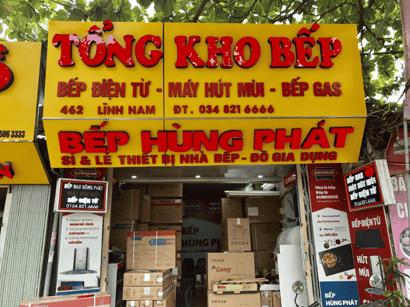 Thi Công Bảng Hiệu Đồ Gia Dụng Chuyên Nghiệp