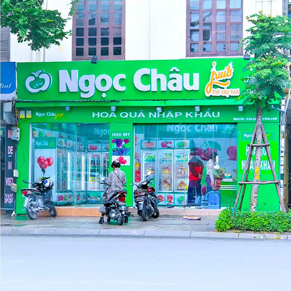 Bảng Hiệu Cửa Hàng Trái Cây Đẹp, Thu Hút Khách