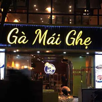 Mẫu Biển Hiệu Nhà Hàng Đẹp Năm 2025