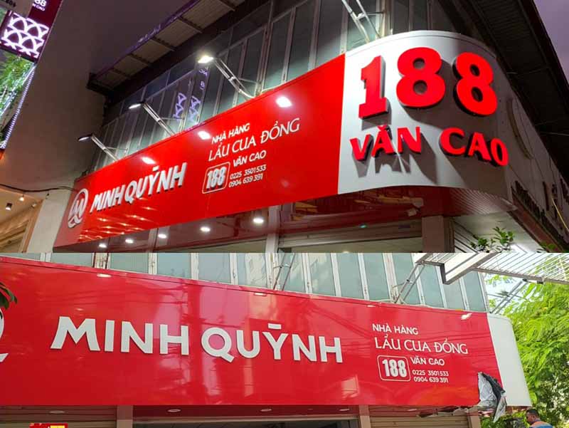 Mẫu Biển Hiệu Quán Ăn Đẹp Năm 2026