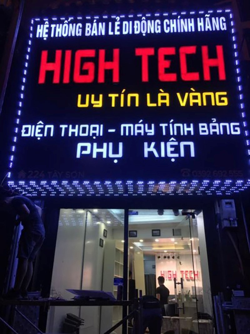 Mẫu Bảng Hiệu Điện Thoại Đẹp
