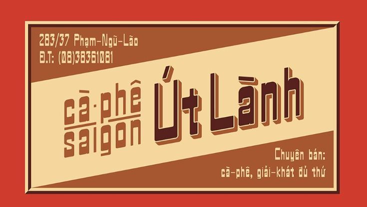 Mẫu Bảng Hiệu Cà Phê Xưa Đẹp