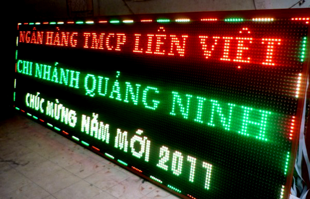 Mẫu Bảng Hiệu LED Ma Trận Đẹp Năm 2026