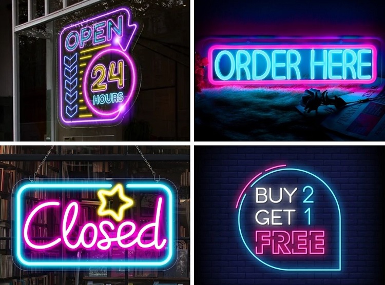Mẫu Biển Quảng Cáo Đèn Neon Đẹp Năm 2026