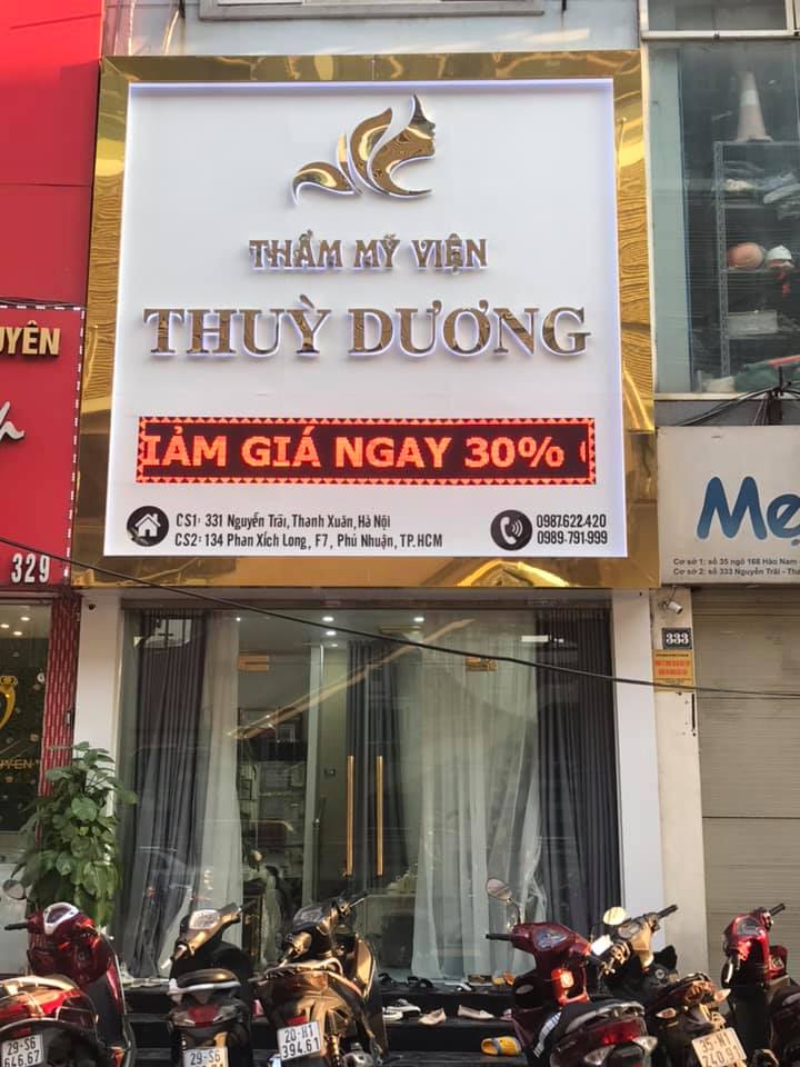 Mẫu Bảng Hiệu Quảng Cáo Thẩm Mỹ Viện Đẹp Sang Trọng