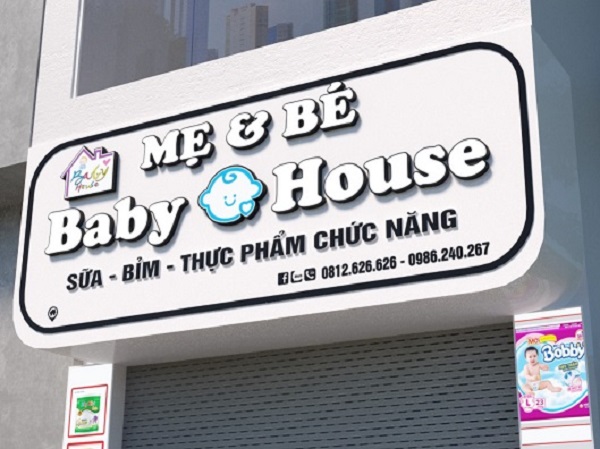 Thi Công Bảng Hiệu Shop House