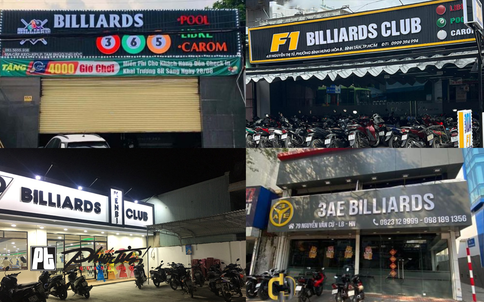 Bảng Hiệu Bida Đẹp