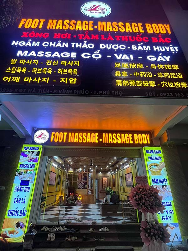 Thiết Kế Bảng Hiệu Hộp Đèn Spa Đẹp