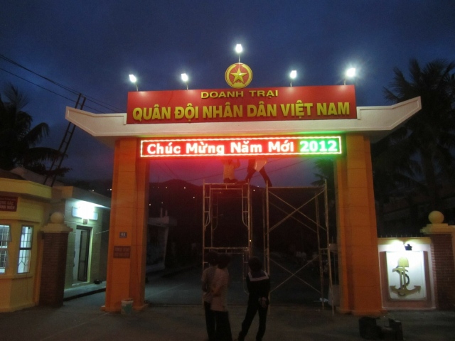 Mẫu Biển Quảng Cáo LED Ma Trận Đẹp