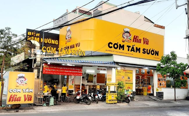 Mẫu bảng hiệu quán ăn đẹp