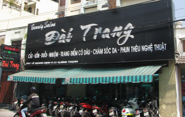Mẫu Bảng Hiệu Tiệm Tóc Đẹp
