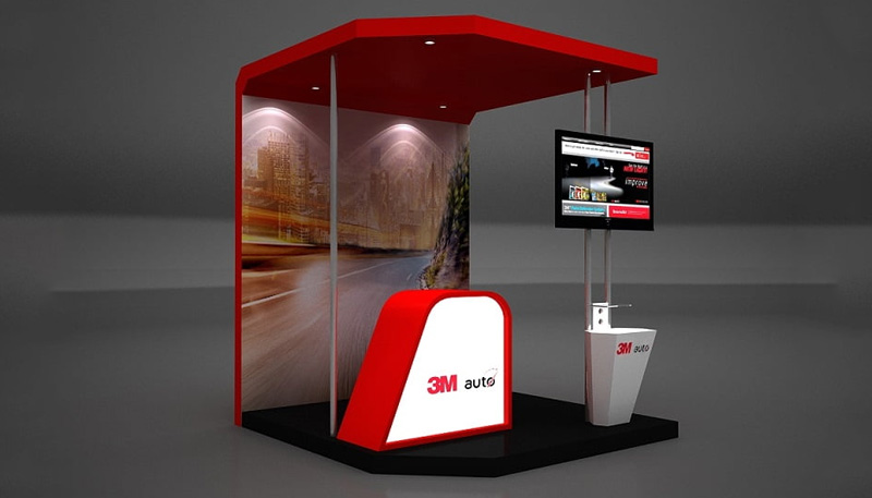 Làm booth quảng cáo chuyên nghiệp
