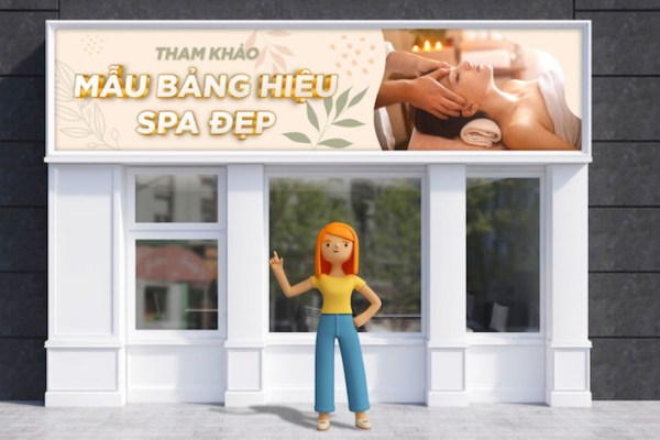 Mẫu Biển Hiệu Spa Đẹp Năm 2026