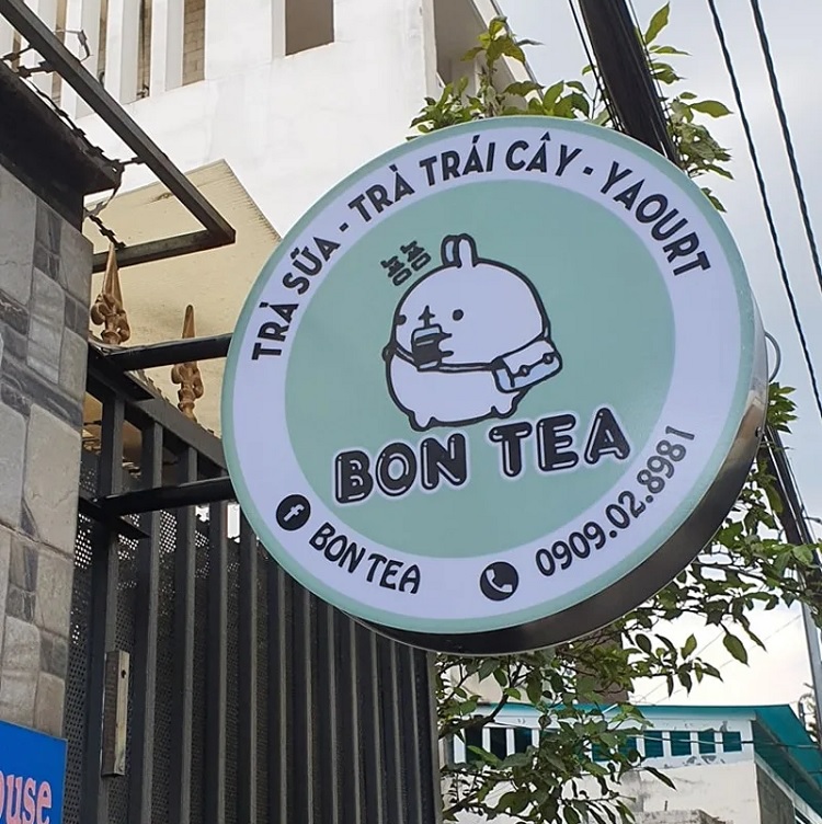 Thi Công Bảng Hiệu Hộp Đèn Trà Sữa Đẹp