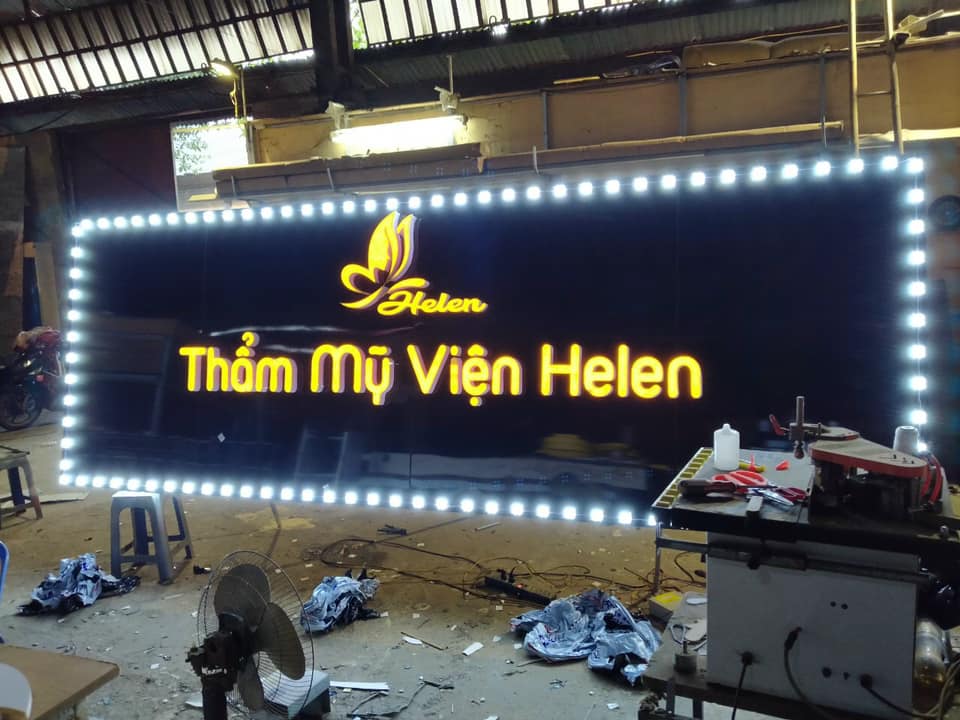 Thi Công Bảng Hiệu Đèn LED Đẹp