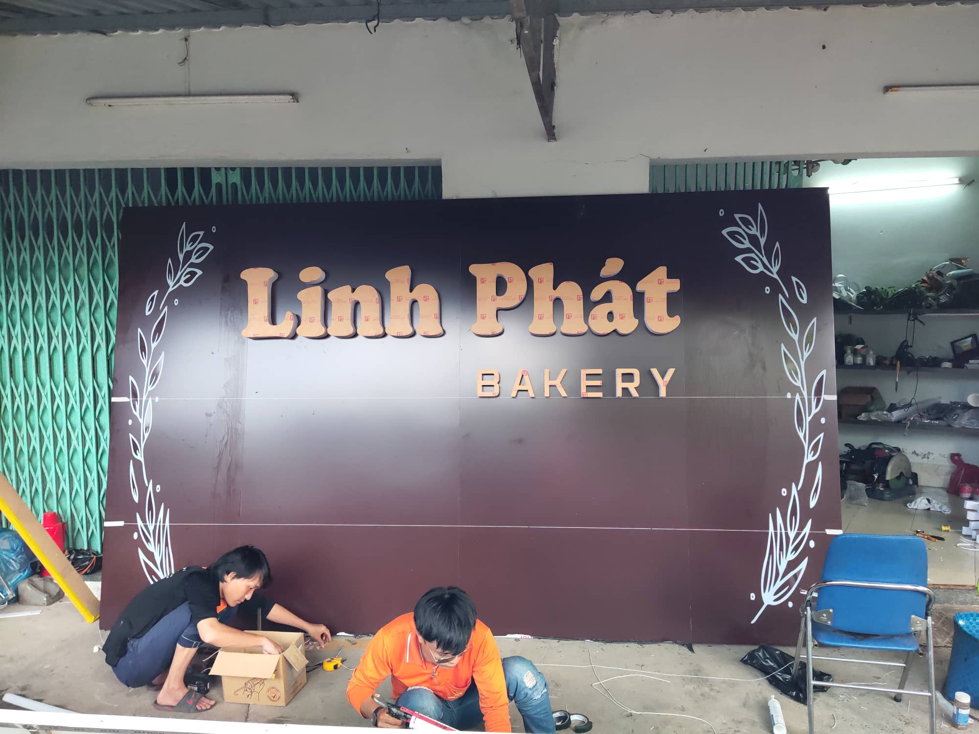 Thi Công Biển Hiệu Tiệm Bánh Đẹp