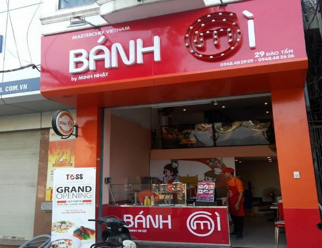 Mẫu Biển Hiệu Tiệm Bánh Đẹp