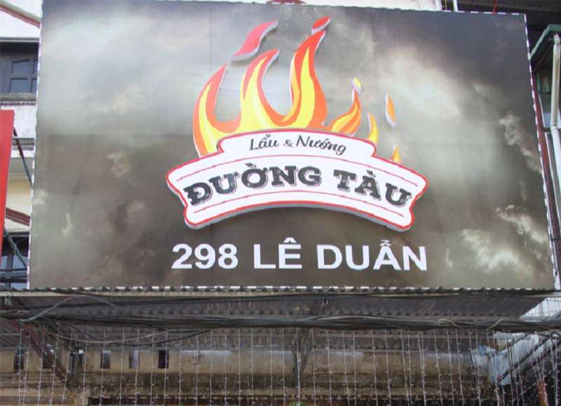 Mẫu Biển Quảng Cáo Quán Lẩu Đẹp