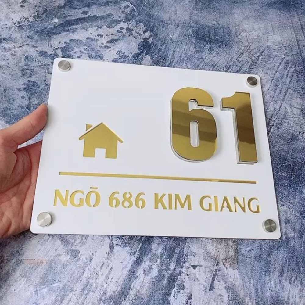 Mẫu Bảng Mica Công Ty Đẹp