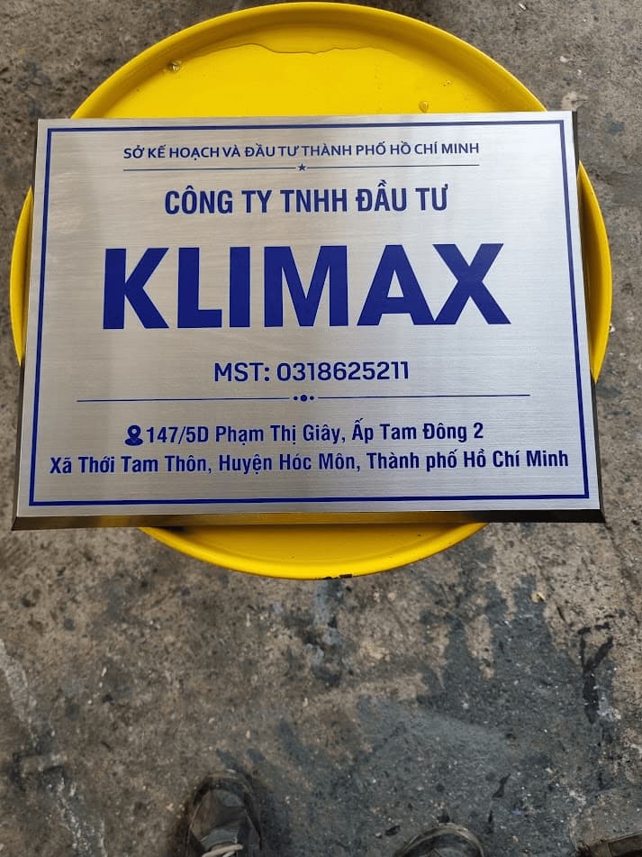 Bảng Hiệu Inox Đẹp
