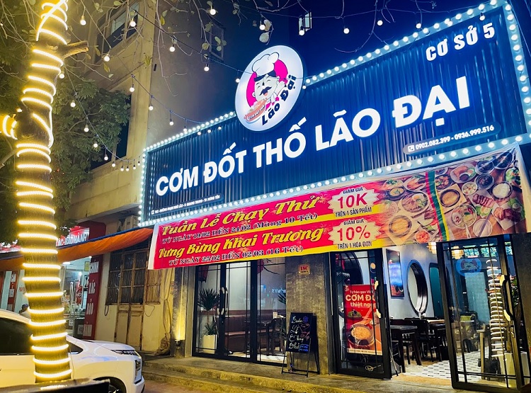 Thiết Kế Bảng Hiệu Quán Cơm Đẹp