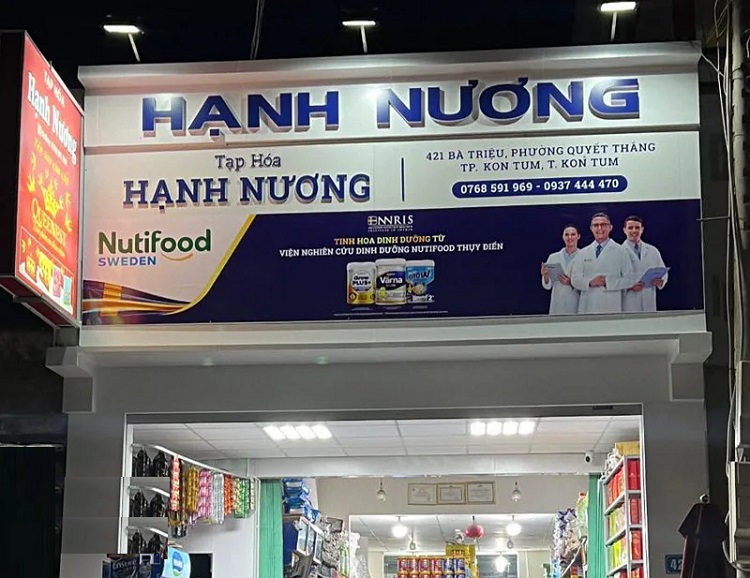 Mẫu Bảng Hiệu Tạp Hóa Đẹp