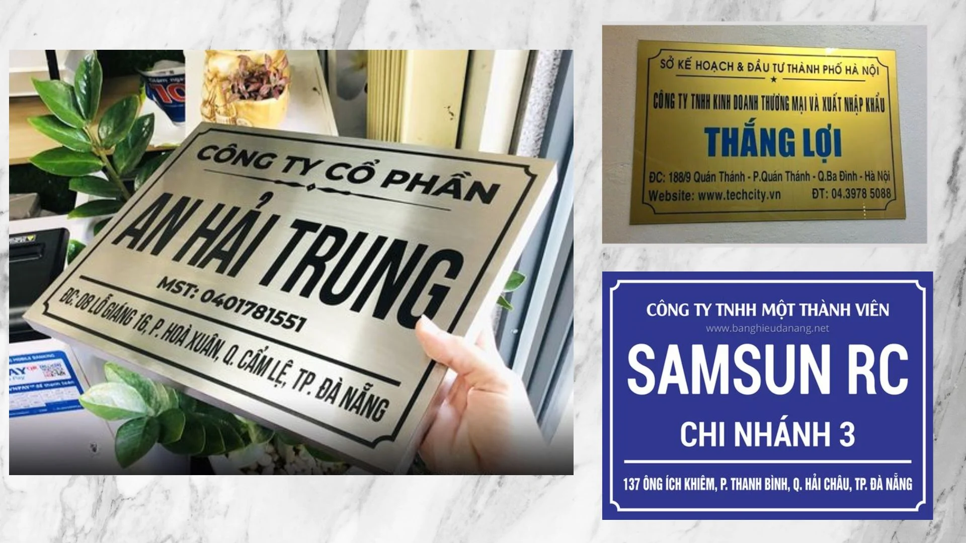 Bảng Hiệu Công Ty Inox Đẹp