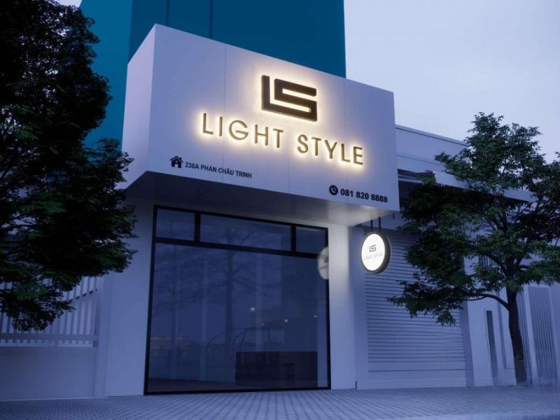 Thi Công Bảng Hiệu Studio Đẹp