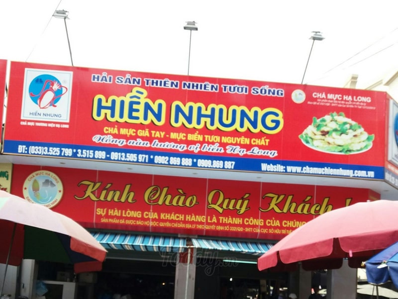 Thi Công Bảng Hiệu Hải Sản Đẹp