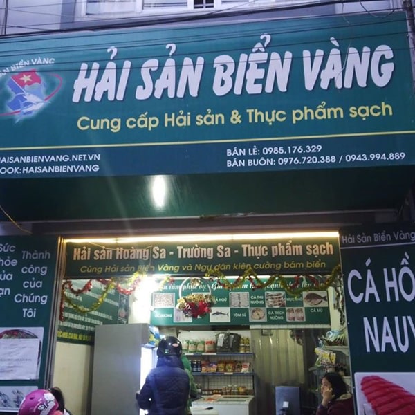 Mẫu Bảng Hiệu Hải Sản Đẹp