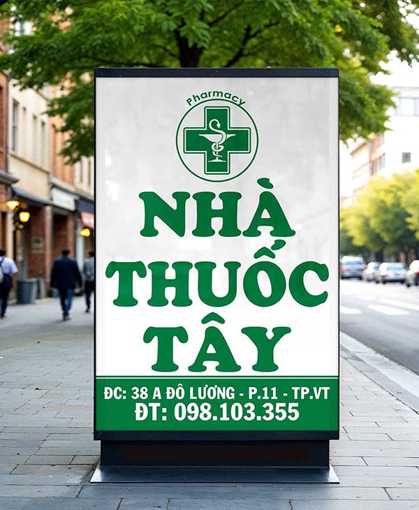 Biển Hiệu Nhà Thuốc Đẹp