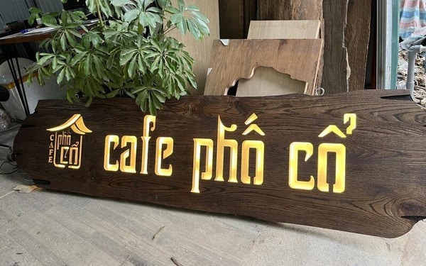 Mẫu Bảng Hiệu Vintage Đẹp Năm 2026